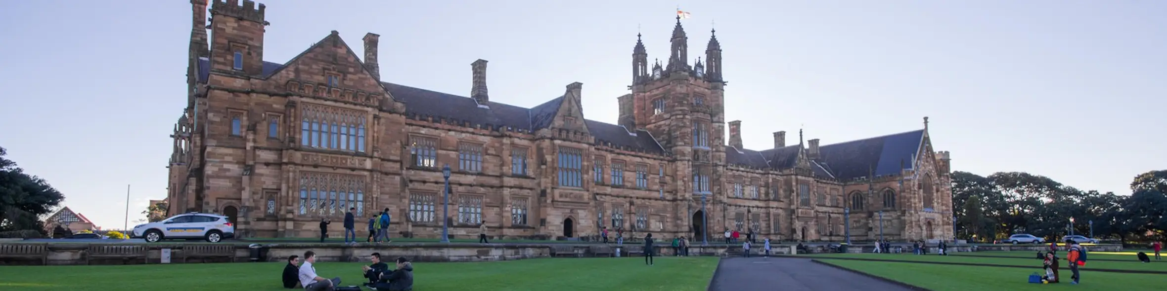 The University of Sydney campus view