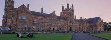 The University of Sydney campus view