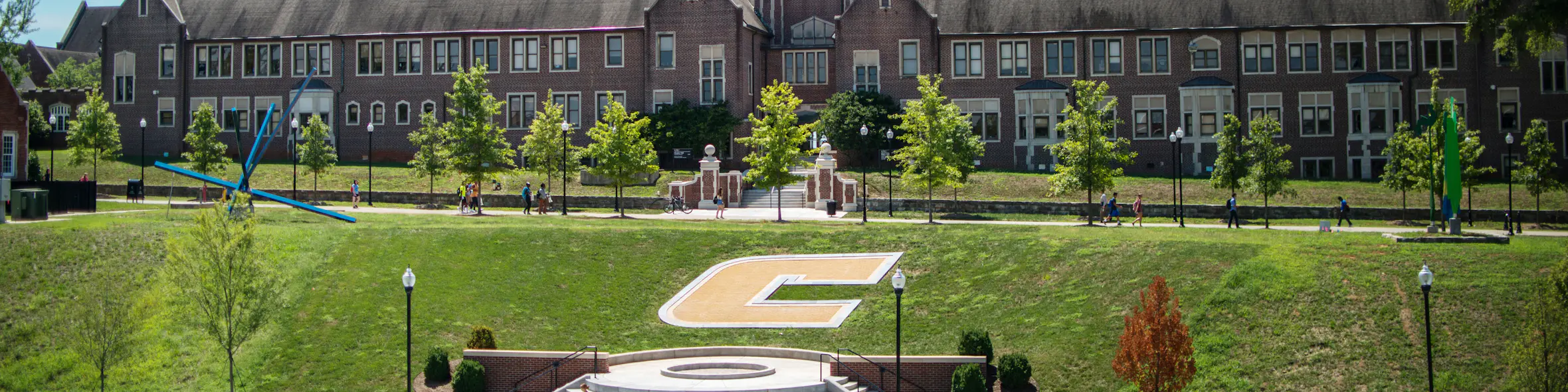 The University of Tennessee at Chattanooga campus view