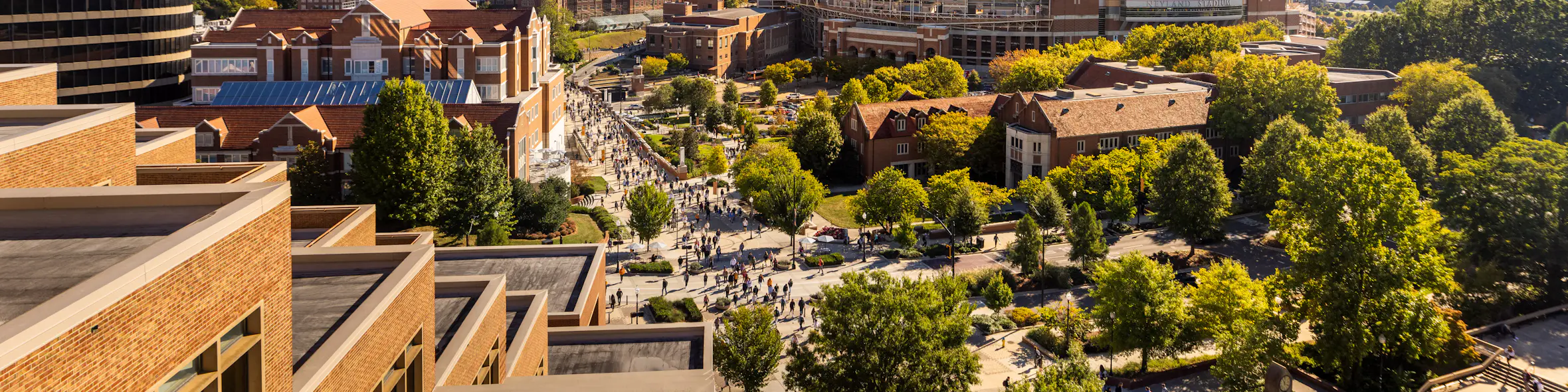 The University of Tennessee-Knoxville campus view
