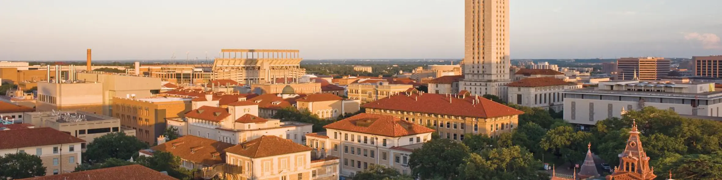 University of Texas at Austin campus view