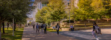 The University of Texas at Dallas campus view