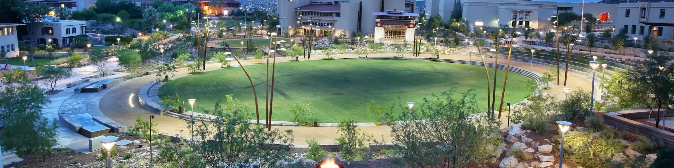 The University of Texas at El Paso campus view