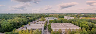 Tilburg University campus view