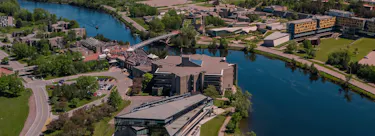 Trent University campus view