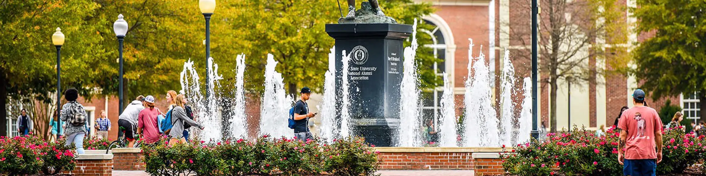 Troy University campus view