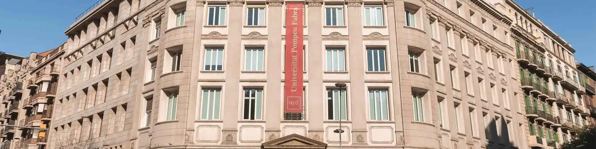 Universitat Pompeu Fabra (Barcelona) campus view