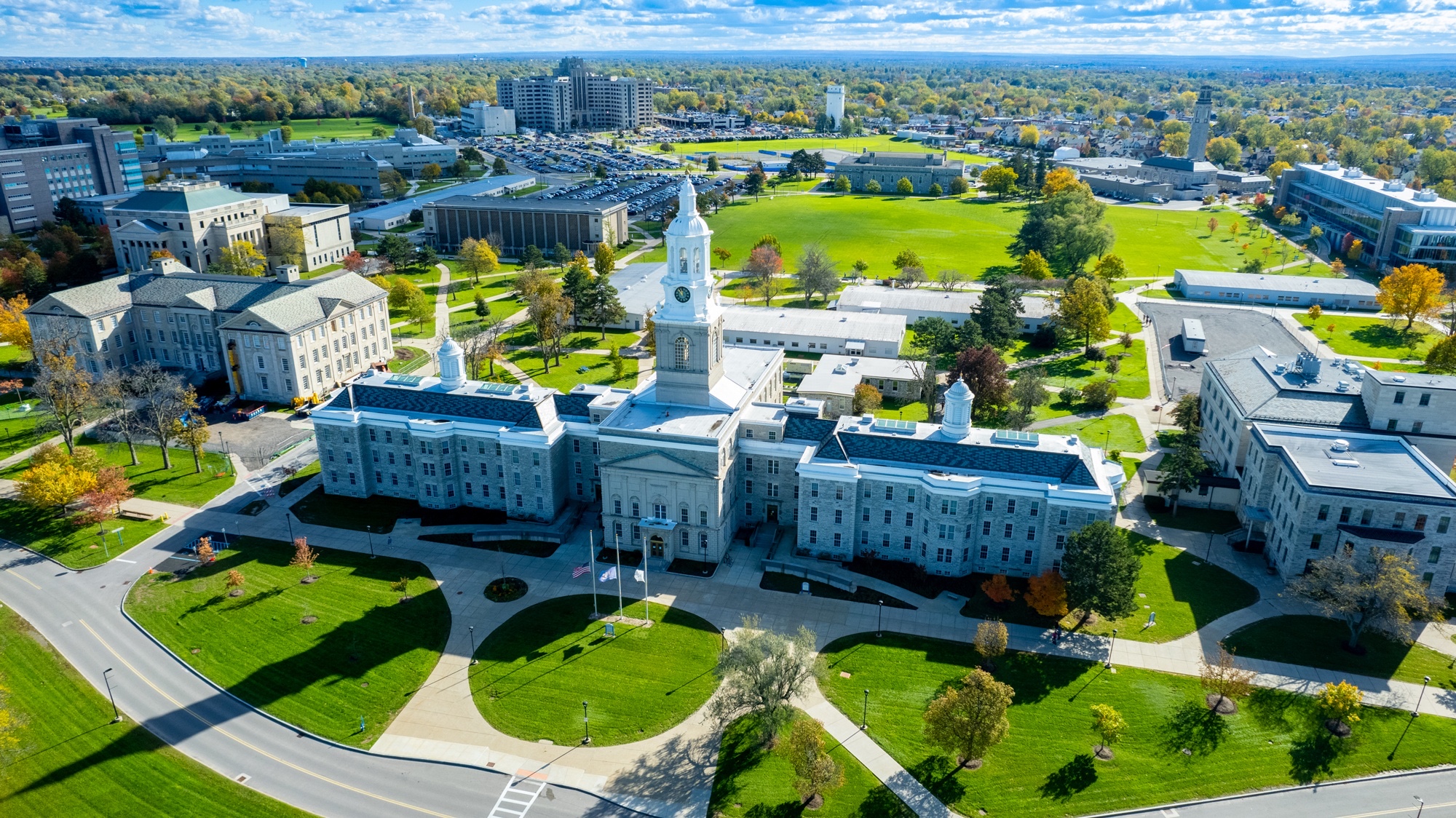 University at Buffalo SUNY campus view