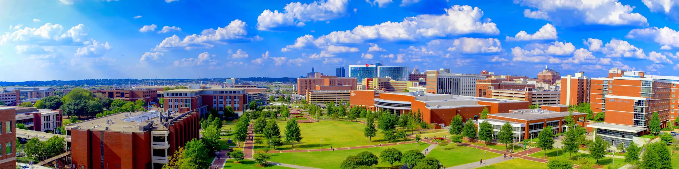 University of Alabama at Birmingham campus view