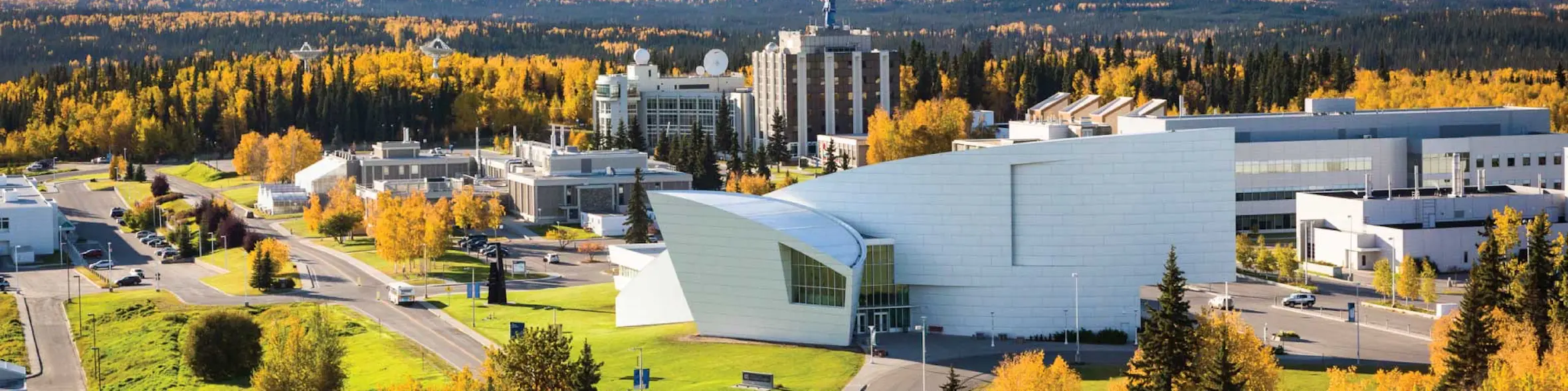 University of Alaska Fairbanks campus view