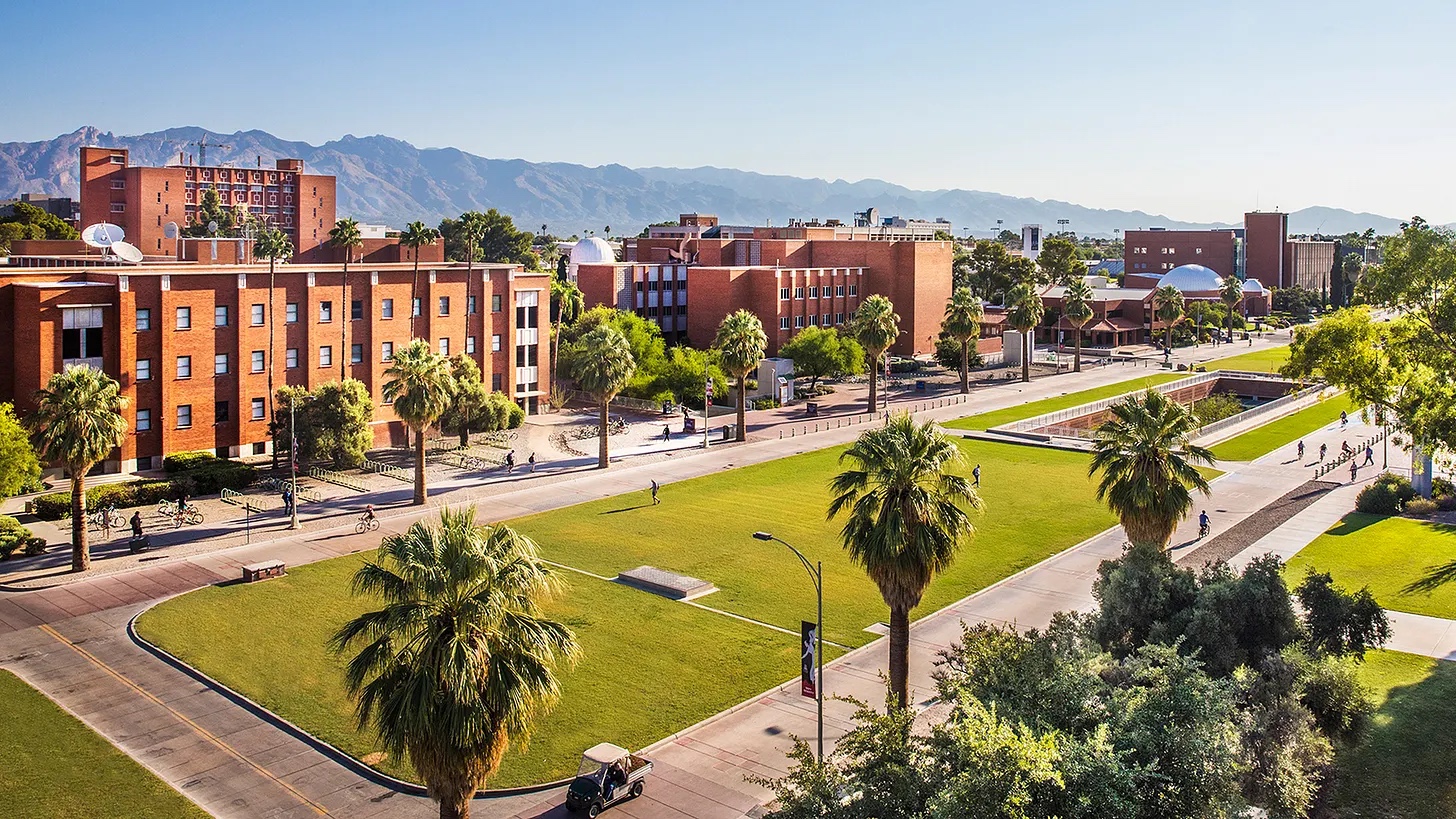 University of Arizona campus view