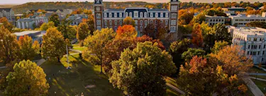 University of Arkansas campus view
