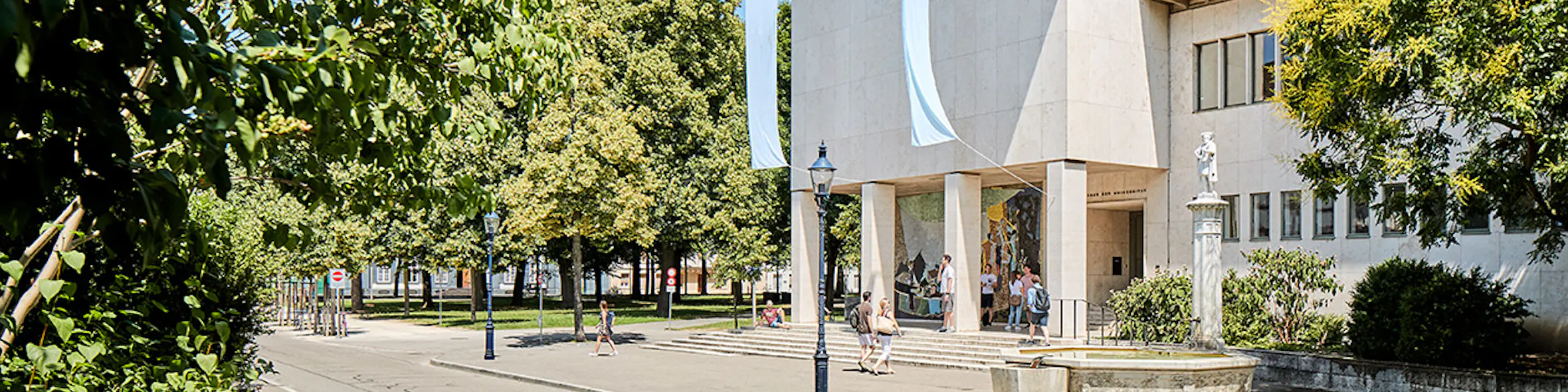 University of Basel campus view