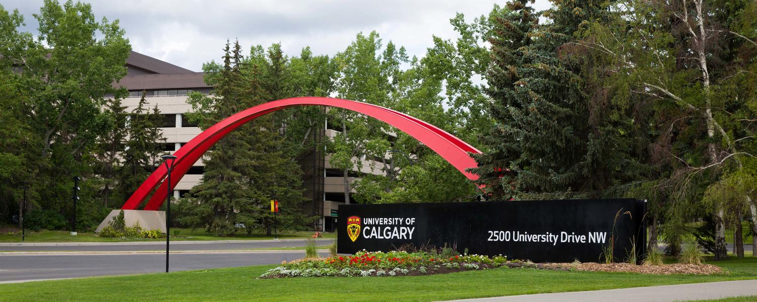 University of Calgary campus view