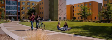 University of California Davis campus view