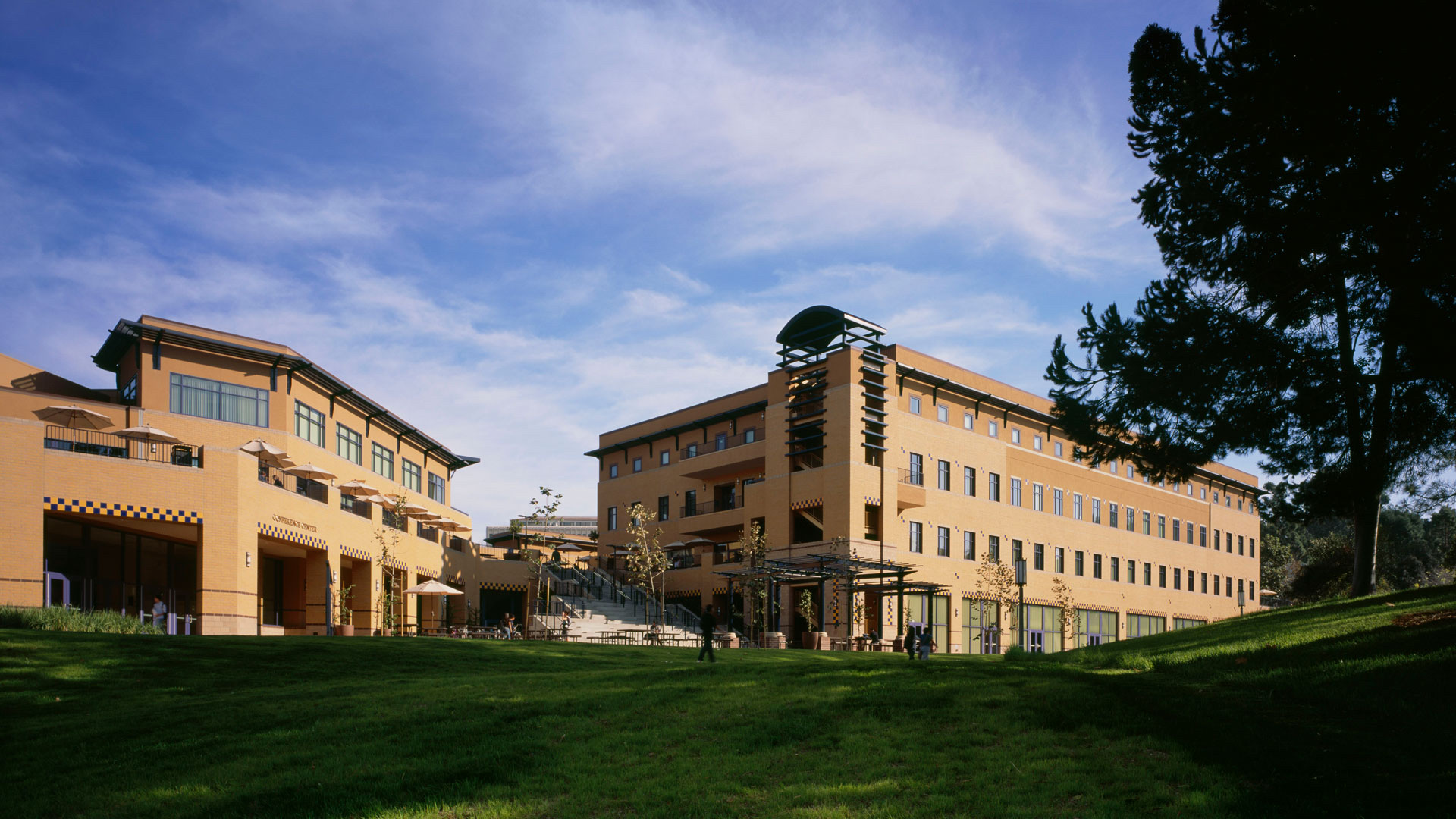 University of California Irvine campus view