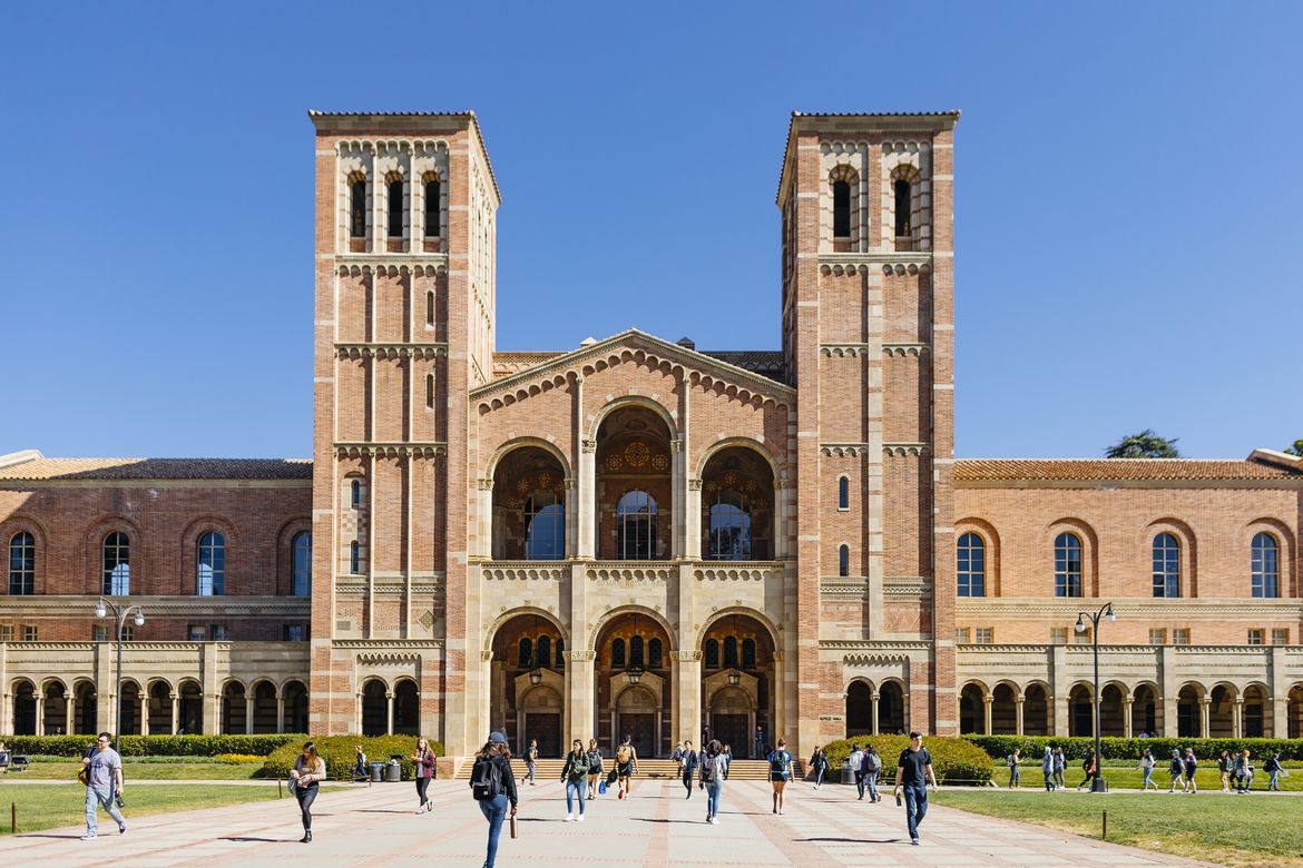 University of California Los Angeles campus view