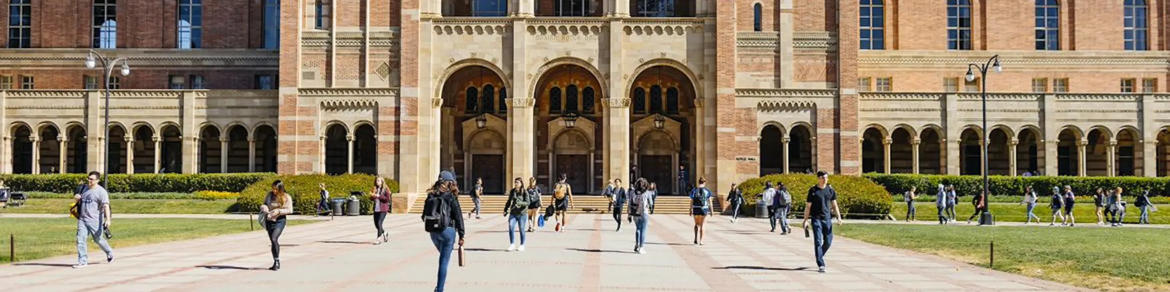 University of California Los Angeles campus view