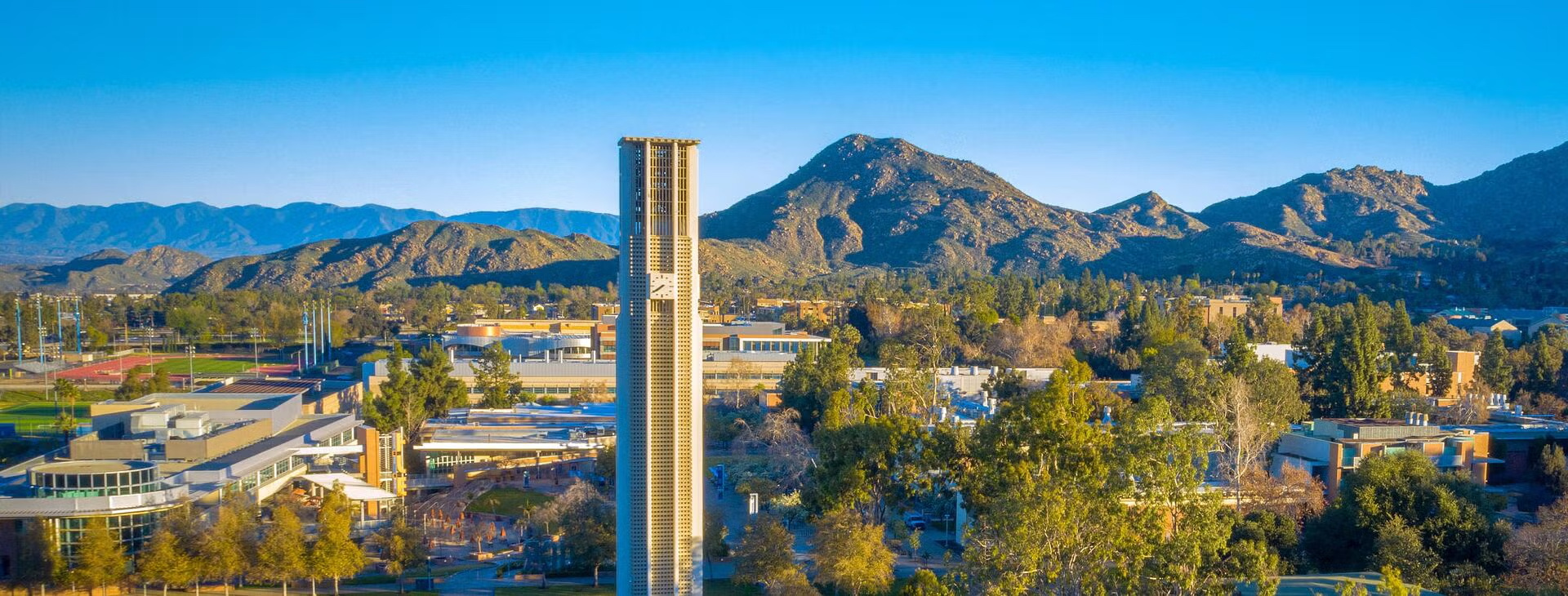 University of California Riverside campus view