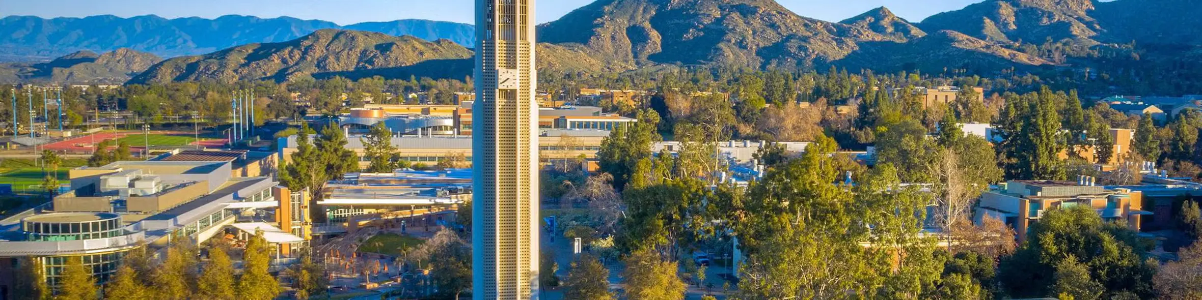 University of California Riverside campus view