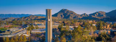 University of California Riverside campus view