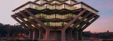 University of California San Diego campus view