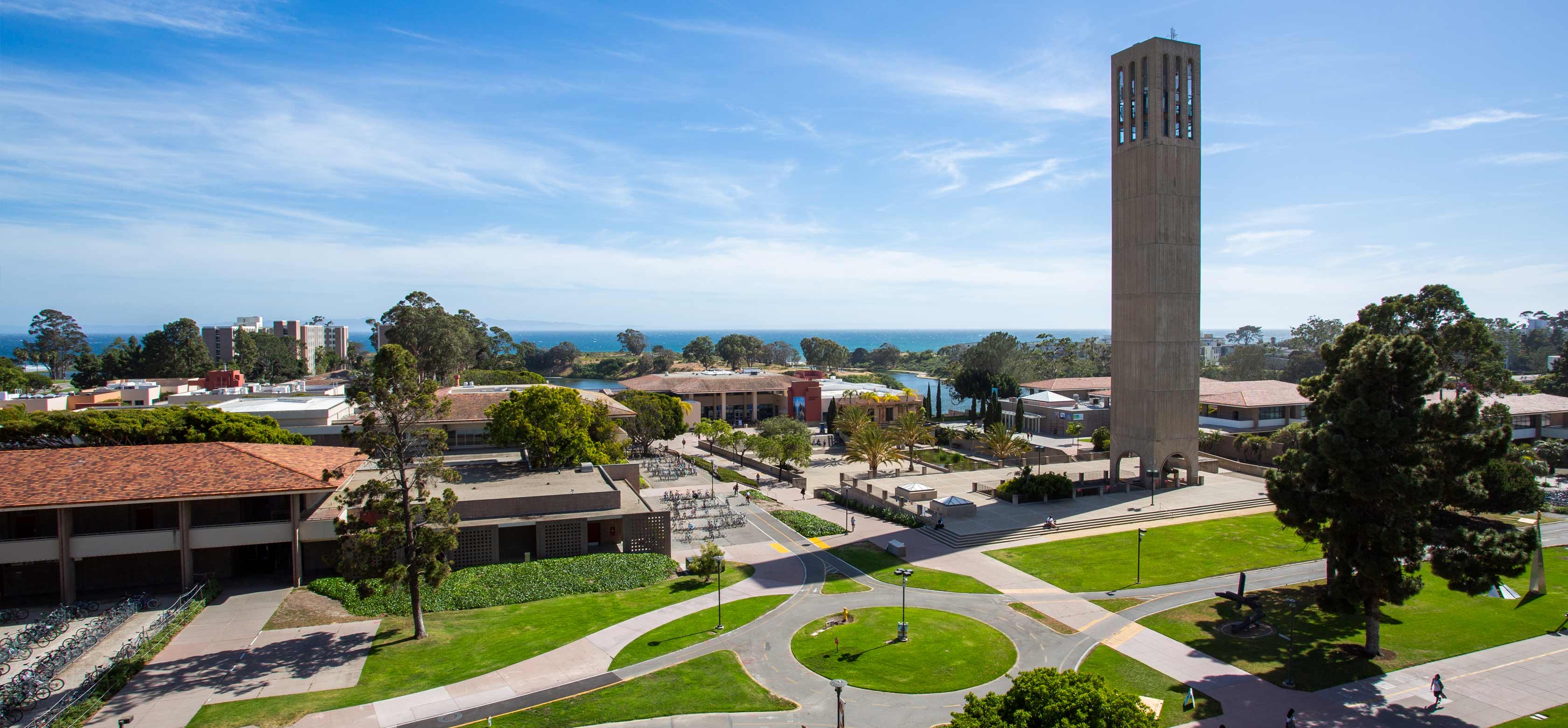 University of California Santa Barbara campus view