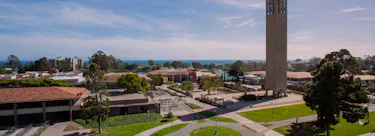 University of California Santa Barbara campus view