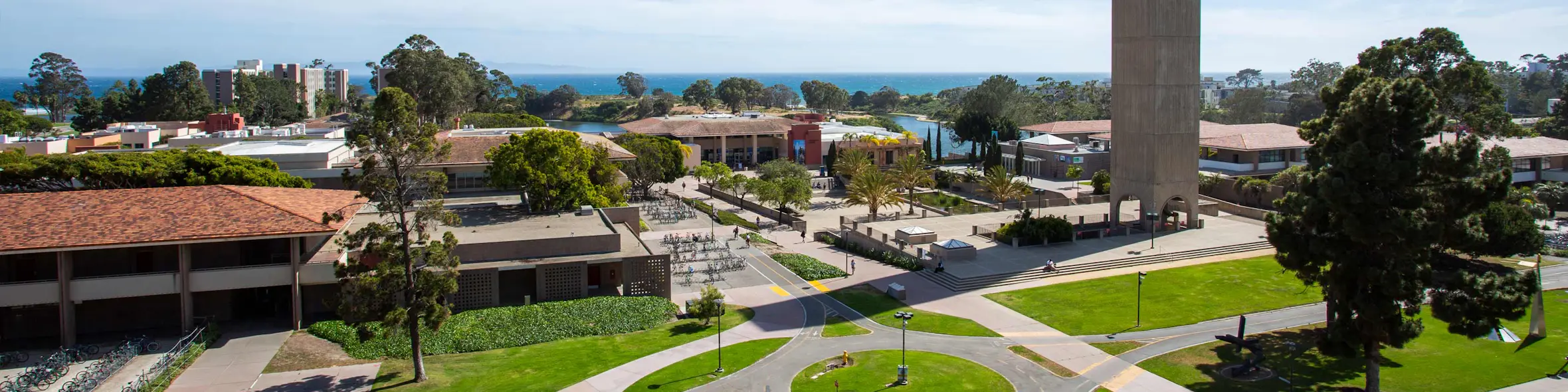 University of California Santa Barbara campus view