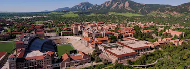 University of Colorado Boulder campus view