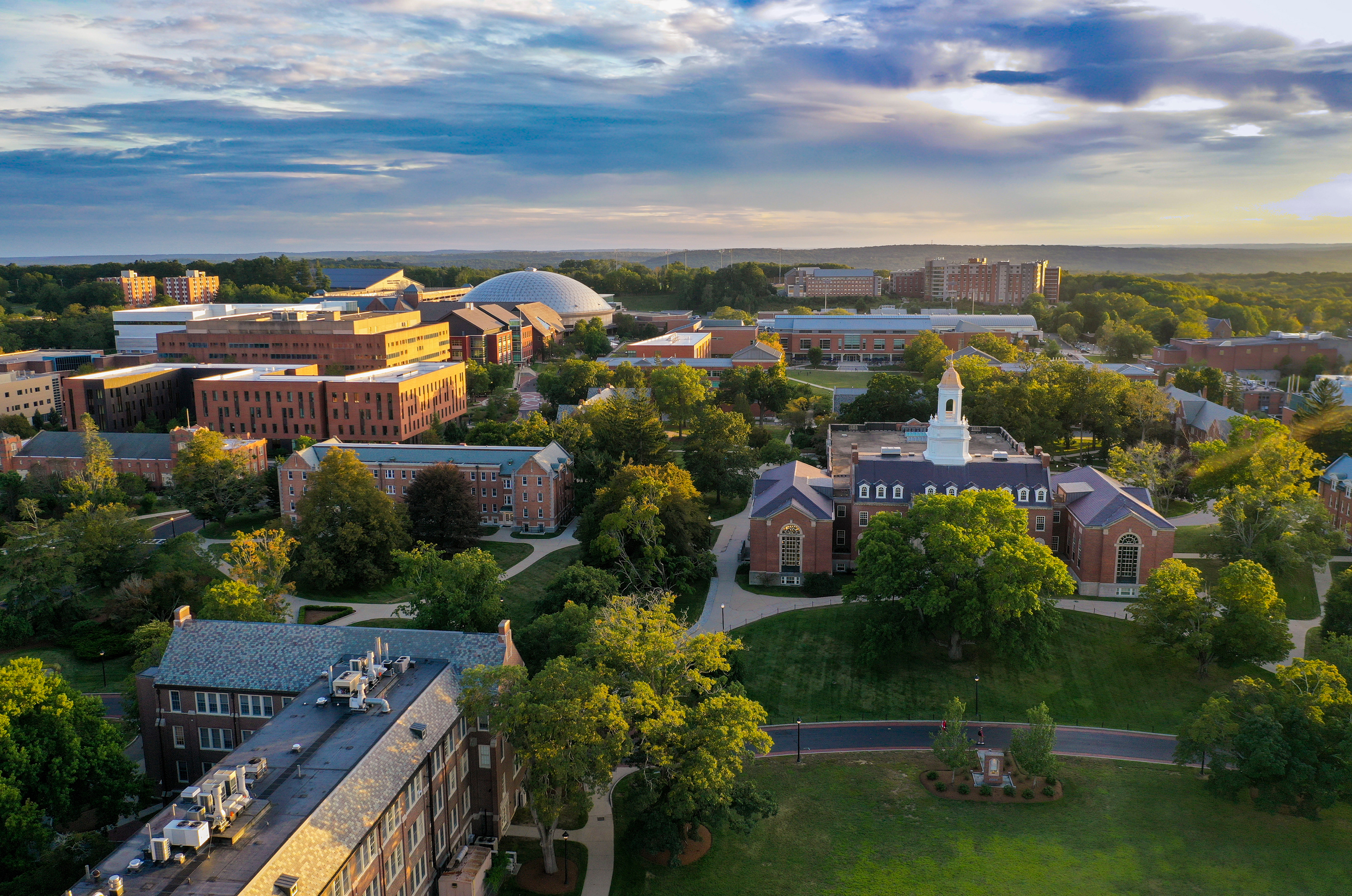 University of Connecticut (in partnership with Kaplan International) campus view