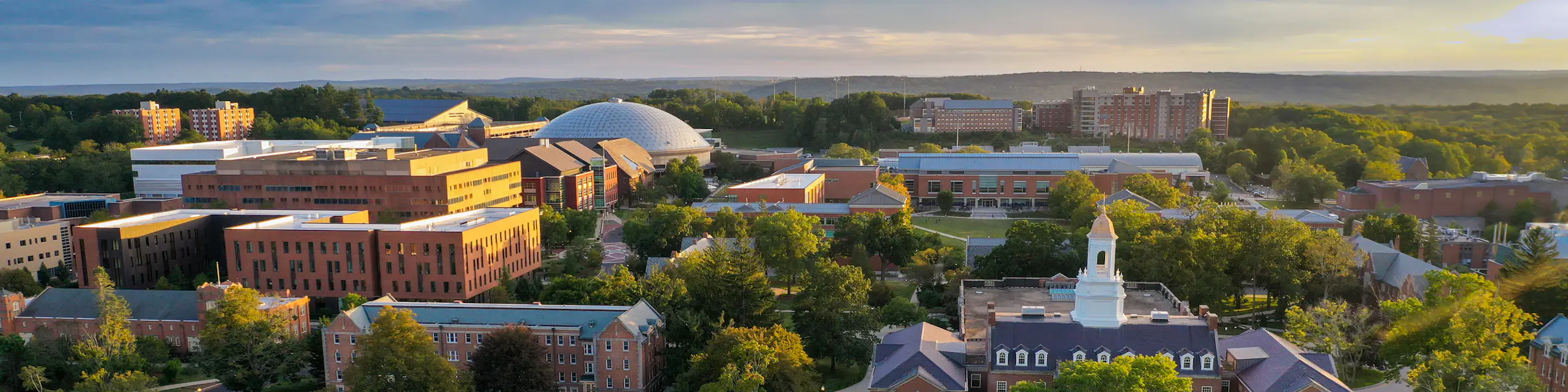 University of Connecticut (in partnership with Kaplan International) campus view