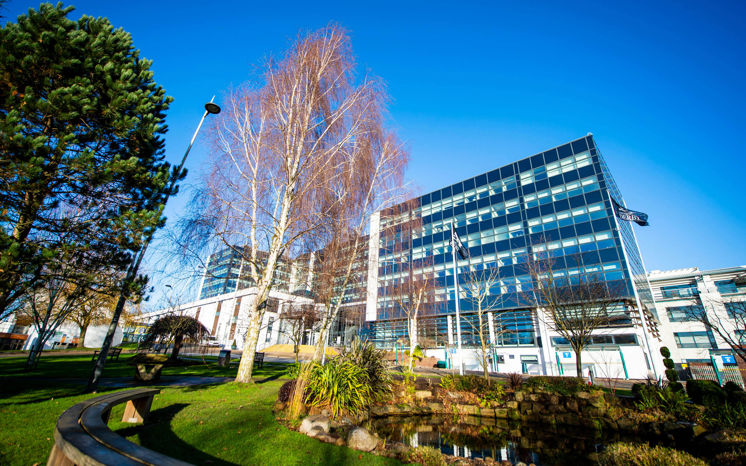 University of Derby campus view
