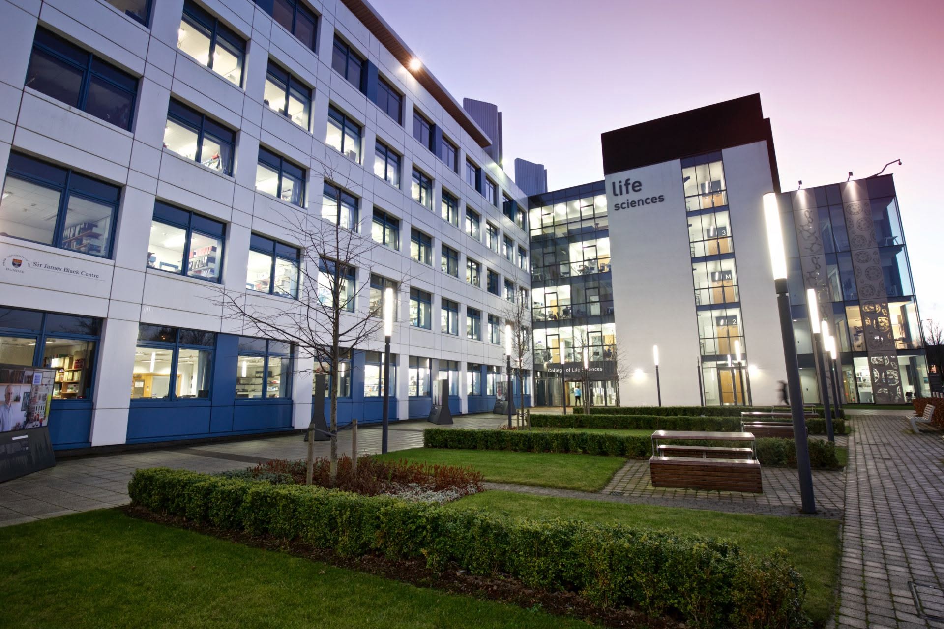 University of Dundee campus view