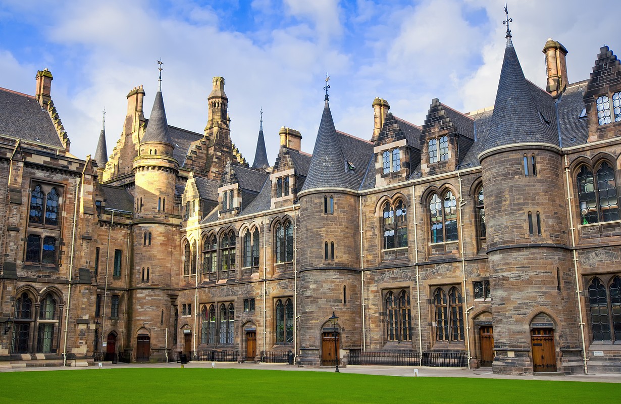University of Glasgow campus view
