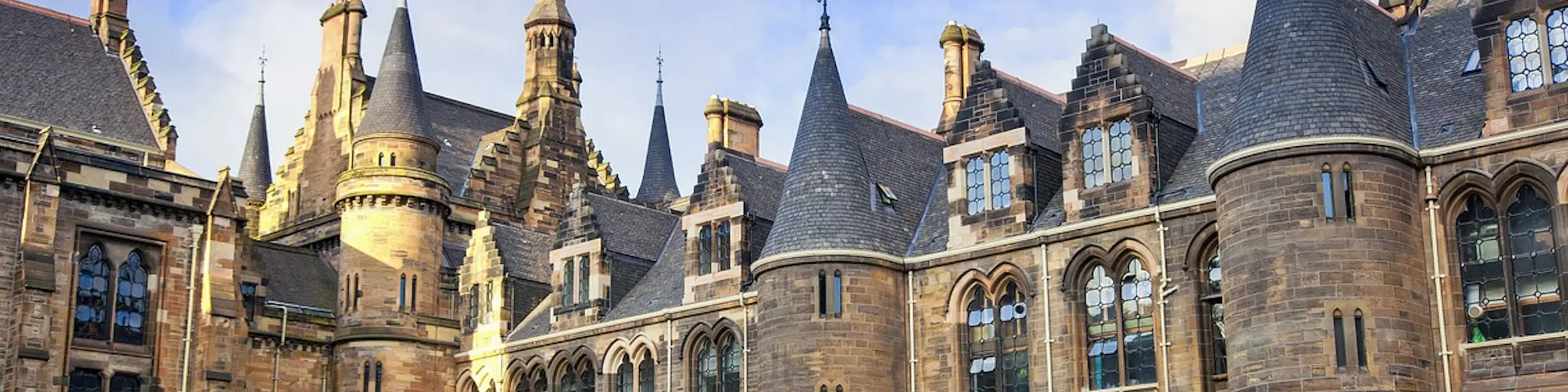 University of Glasgow campus view