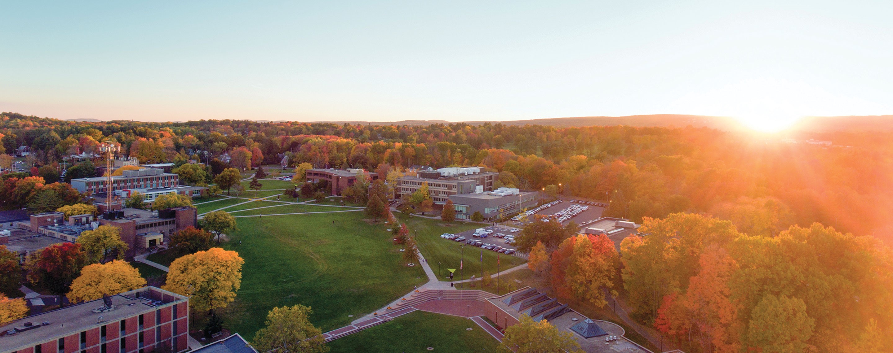University of Hartford campus view