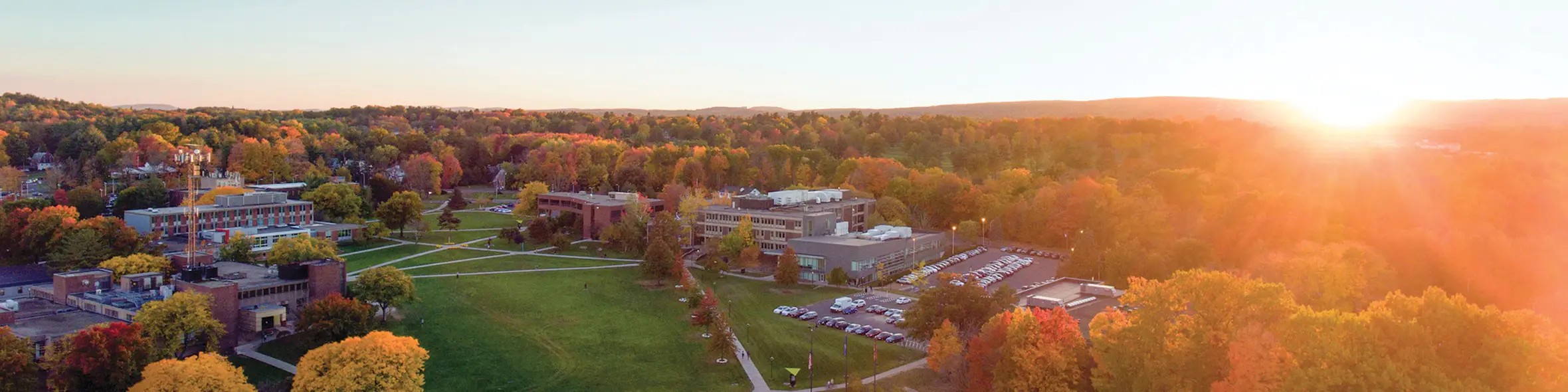 University of Hartford campus view