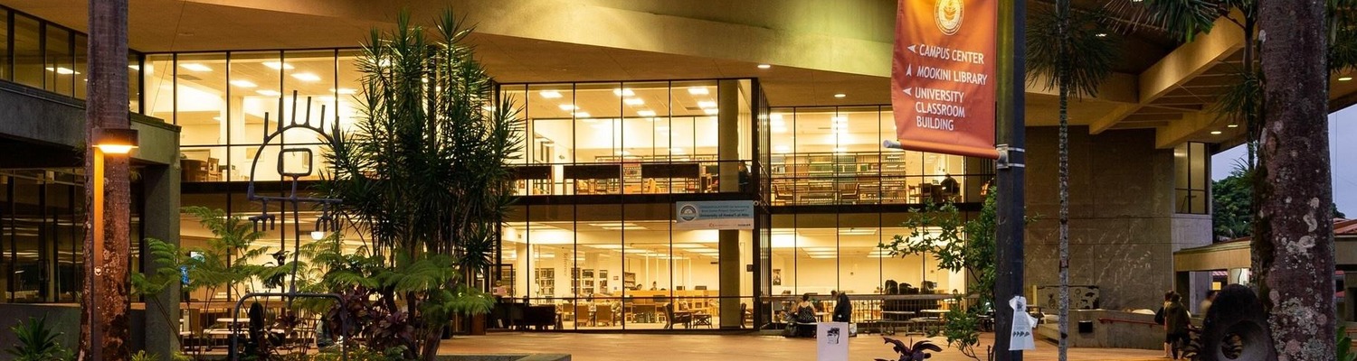 University of Hawaii at Hilo campus view