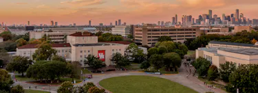 University of Houston campus view
