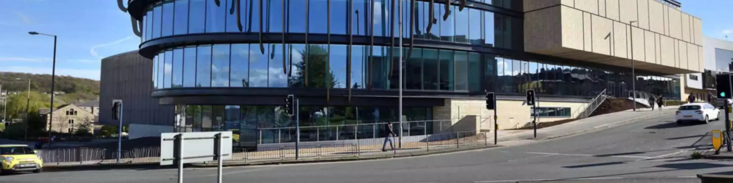 University of Huddersfield campus view