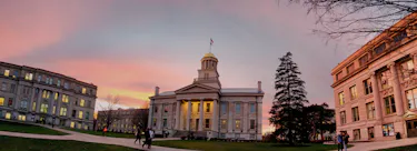 University of Iowa campus view