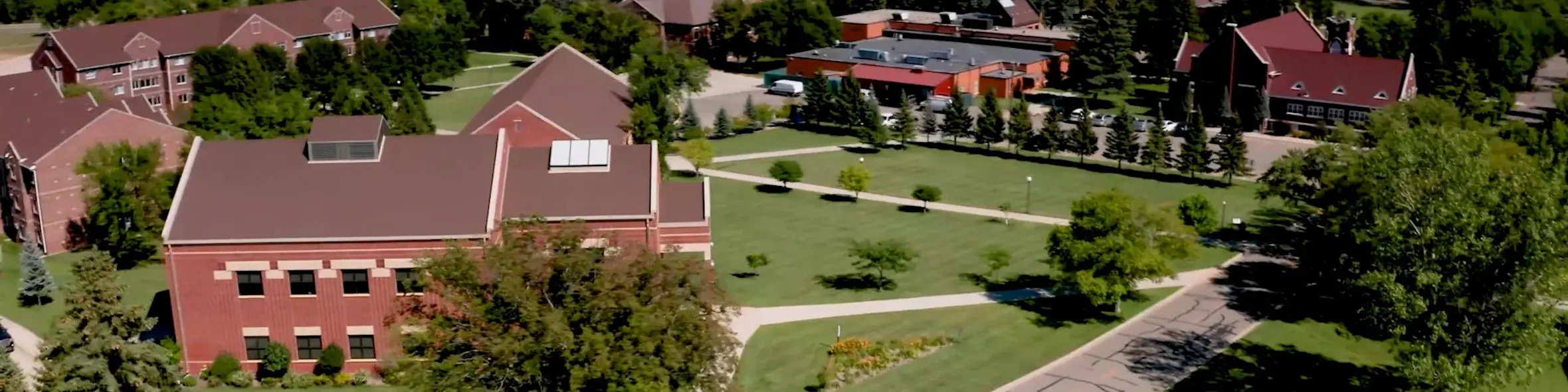 University of Jamestown campus view