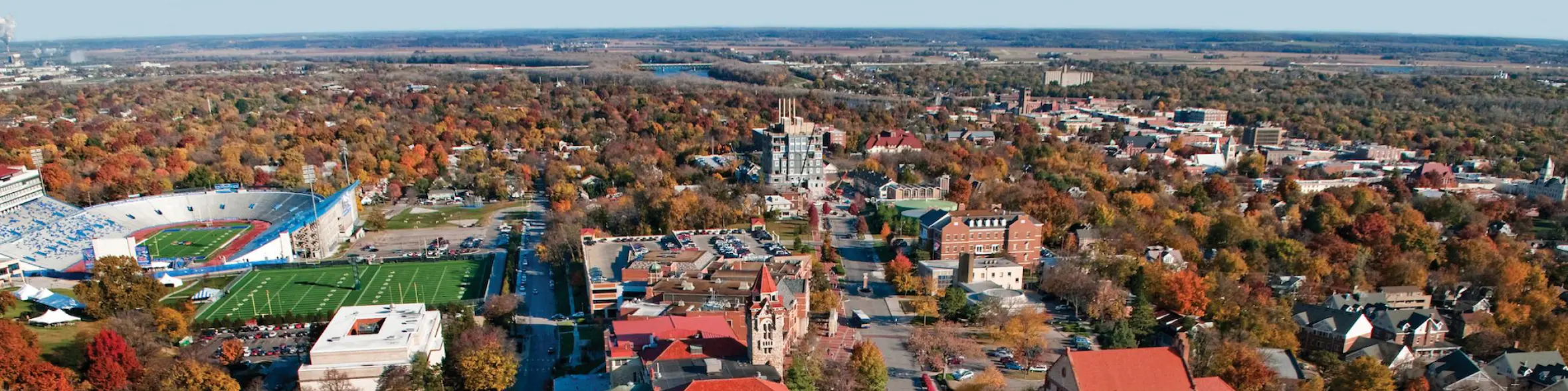 University of Kansas campus view