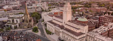 University of Leeds campus view