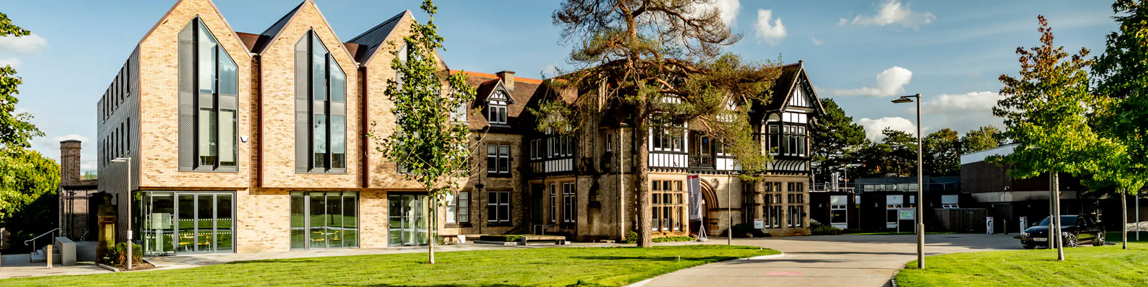 University of Leicester campus view
