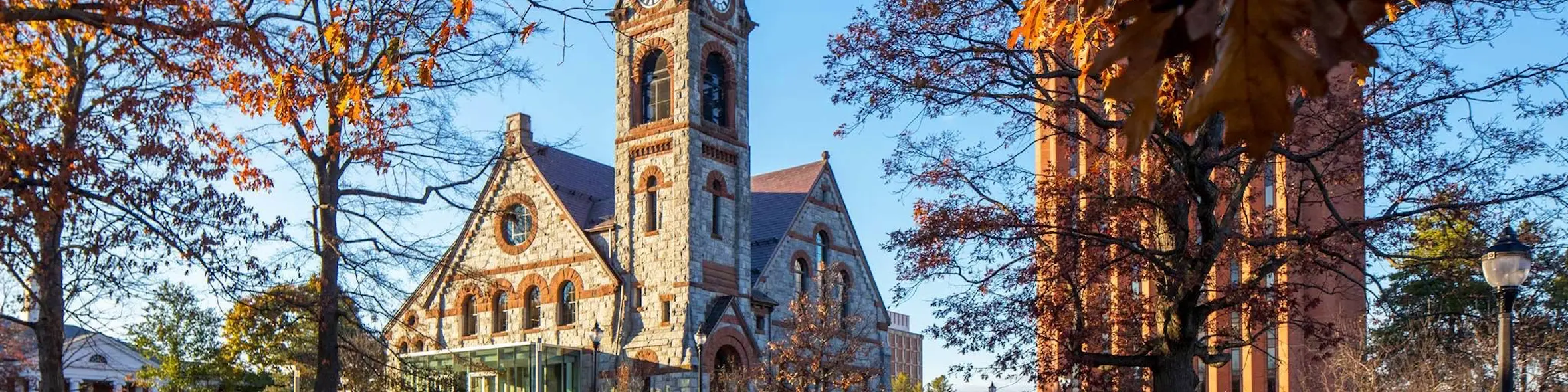University of Massachusetts Amherst campus view