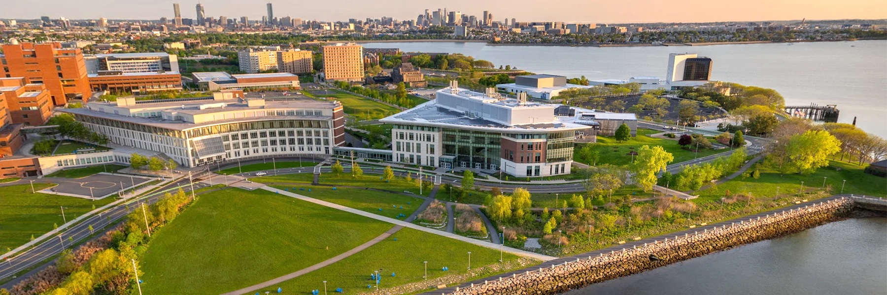 University of Massachusetts Boston campus view