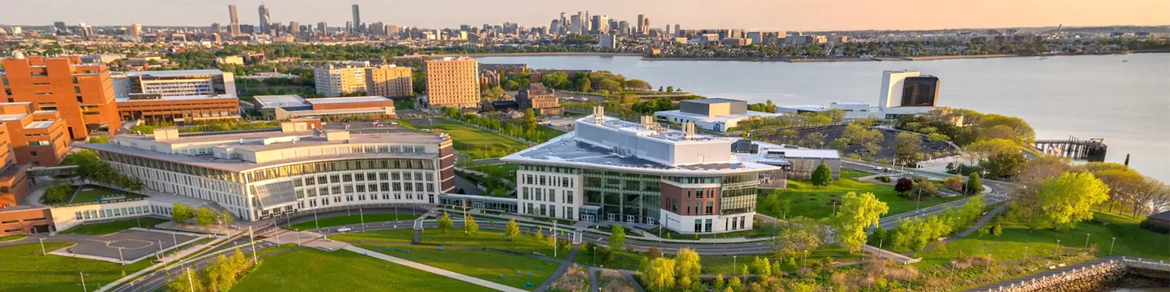University of Massachusetts Boston campus view