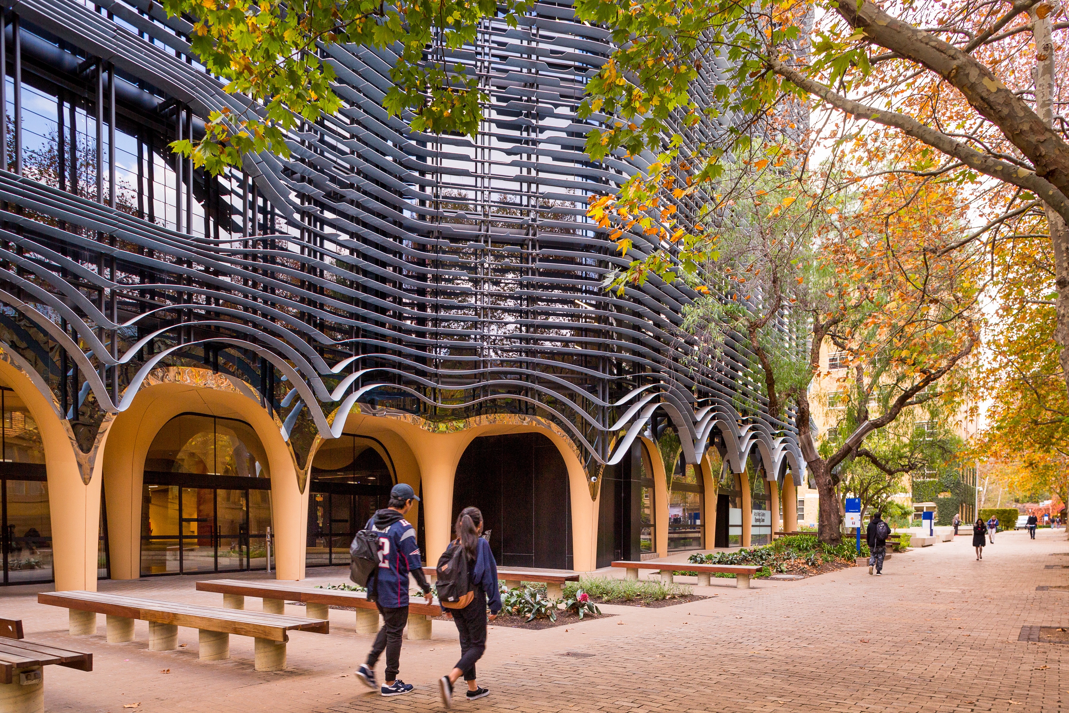 University of Melbourne campus view